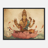 Tableau Divin de Brahma - L'Essence de la Création