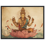 Tableau Divin de Brahma - L'Essence de la Création