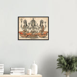 Triptyque divin hindouisme