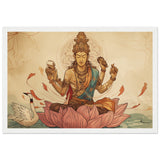 Tableau Divin de Brahma - L'Essence de la Création