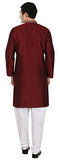 Kurta Homme Mi-Long-Royaume Indien