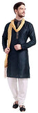 Kurta Homme Bleu-Royaume Indien