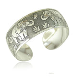 Bracelet Manchette Ethnique "Esprit de Tibet"