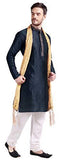 Kurta Homme Bleu-Royaume Indien