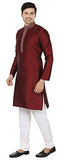 Kurta Homme Mi-Long-Royaume Indien