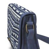 Sac Indien Bandoulière Bleu Et Blanc-Royaume Indien-Royaume Indien