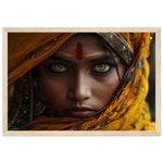 Photo Portrait Immersif - Regard d'une Femme Indienne