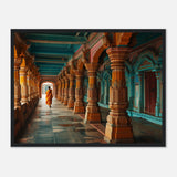 Corridor de Temple Hindou - Écho du Sacré