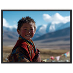 Sourire Innocent de Tsering - Éclat du Plateau Tibétain