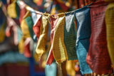 Guirlande de Drapeaux de Prière Tibétains