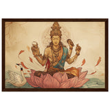 Tableau Divin de Brahma - L'Essence de la Création