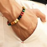 Bracelet Tibétain Homme Multicolore