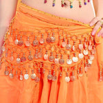Ceinture de Danse Indienne Orange