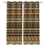 Rideau Double Indien Polyester