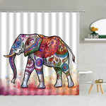 Rideau Indien Coloré "Éléphant"