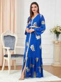 Robe Indienne Bleu Royal