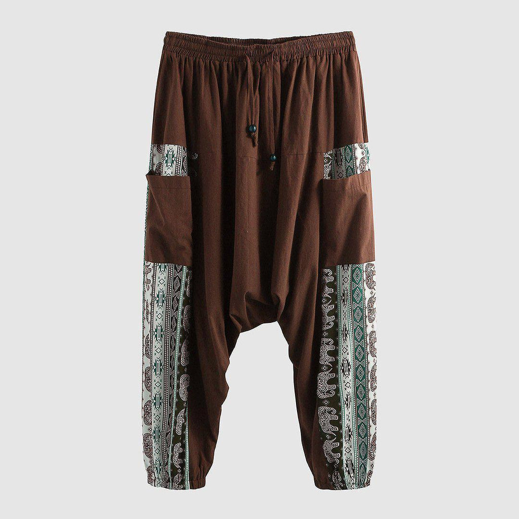 Sarouel Indien Marron Royaume Indien