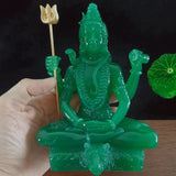 Statue Shiva Verte