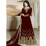 Sharara Indien Rouge Carmin