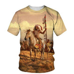 T-shirt Cheval Indien